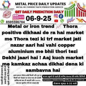 Metal Prediction Today – Latest Iron Scrap & Metal Price Update in Hinglish