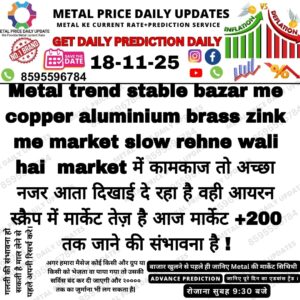 Today Metal Rate Prediction Detailed Update
