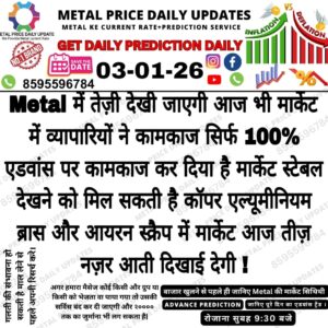 Today metal price prediction analysis with support resistance and market trend update